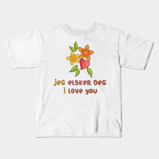 Jeg Elsker Deg Kids T-Shirt